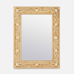 Espejo de Pared con Marco de Madera de Estilo Moderno y Lujoso, Forma Personalizada, Incrustaciones de Hueso, Hecho a Mano, Ecológico, Decoración para el Hogar FAIZA CRAFT FC-552 - Product Image 6