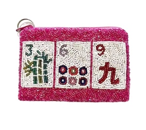 Premium Quality Beaded Coin Purse Handmade Decorative Coin Holder for Everyday Use and Gifting - Product Image 1