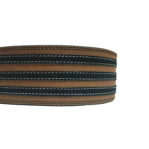 Ceinture à levier robuste en cuir de vachette respirant avec boucle de fermeture, fournie directement par l'usine - Product Image 2