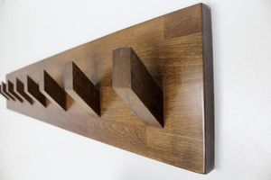 Designer Angled Wooden <b>Wall</b> Hooks - Product Image 5