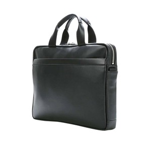 Sac pour ordinateur portable en cuir véritable, sac de travail professionnel avec plusieurs compartiments pour le bureau, les affaires et les voyages - Product Image 2