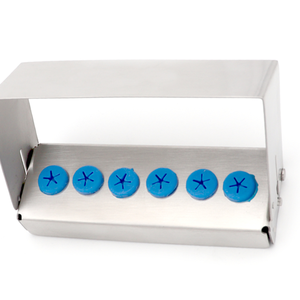 Porta-fresas Endodónticos, 6 Piezas, Bloque Organizador Dental Autoclavable para una Esterilización Segura y una Gestión Eficiente de Instrumentos - Product Image 4