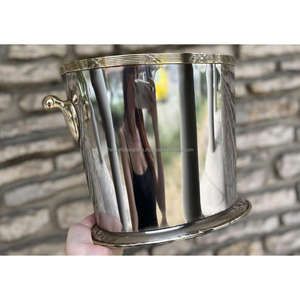 American Style Champagne Wine Cooler Event Parties Supplies <b>Table</b> Decoration Wine Chiller Leakproof Metal <b>Ice</b> <b>Bucket</b> Home Decor - Product Image 3
