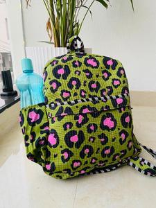 Mochila Grande de Verano Bohemia Acolchada de Algodón con Estampado a Mano y Cierre de Cremallera, Ecológica, para Hombres, Mujeres y Estudiantes, Venta al Por Mayor - Product Image 2