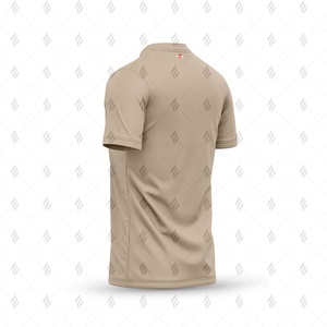 T-shirt décontracté pour homme en coton uni, coupe classique, tissu tricoté respirant et design facile à porter résistant aux plis - Product Image 5