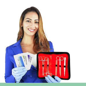 Kit complet d'entraînement à la suture (30 pièces) pour étudiants en médecine par Dentavex - Product Image 5