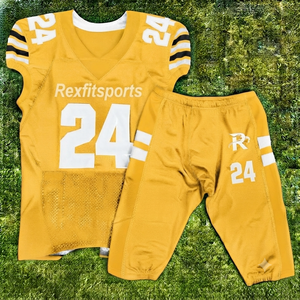 Uniforme de football personnalisé pour les clubs Uniforme de football américain pour les écoles Uniforme de football pour les universités Maillot de football d'équipe - Product Image 1