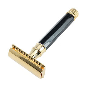 Maquinilla de Afeitar de Doble Filo Premium, Acero Inoxidable Súper Resistente, Acabado Liso y Duradero, para Afeitar la Cara, el Cuerpo y el Bikini, Marca Kaamir - Product Image 1