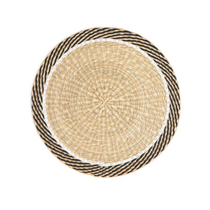 Natural Sustainable Handmade <b>Cup</b> <b>Mats</b> for Farmhouse Kitchen Coffee Table and Daily Use Organic Woven Seagrass Placemat - Product Image 4