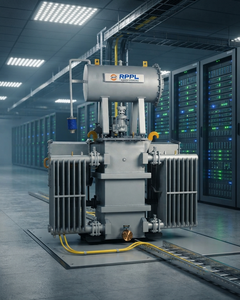 หม้อแปลงไฟฟ้าแรงดันสูง 630kVA 11kV แบบสามเฟส ขดลวดทองแดง 50Hz ประหยัดพลังงาน แบบจุ่มน้ำมัน สำหรับจ่ายไฟ - Product Image 1