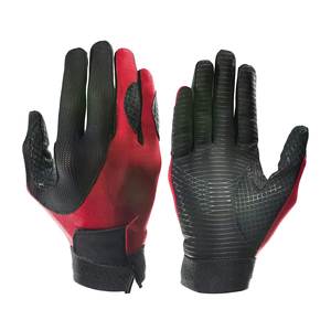 ถุงมือตีซอฟต์บอลแบบเต็มนิ้ว Home Field Legend Int สีขาว พร้อมแผ่นรองรับแรงกระแทก ปิดด้วยแถบตีนตุ๊กแก น้ำหนักเบา ผลิตจากโพลีเอสเตอร์/ผ้าฝ้าย - Product Image 1