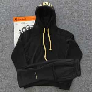 Conjunto Deportivo de Invierno 2026 con Bordado de Dibujos Animados, Estilo Hip Hop Urbano, Sudadera con Capucha de Algodón para Hombre y Mujer, Pantalones Largos, Conjunto Informal - Product Image 2