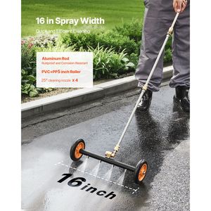 Idropulitrice ad Alta Pressione da 16 Pollici con Pulitore per Superfici in Acciaio Inox e Pulitore per Sottoscocca, 4000 PSI Max e Regolazione dell'Angolo - Product Image 2