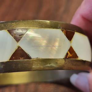 Madre de perla joyería mopa pulsera brazalete diseño personalizado perfecto aniversario de boda o regalo de cumpleaños por FWE - Product Image 6