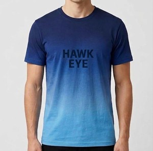 Camiseta Deportiva para Hombre de Primera Calidad, Modelo Hawk Eye, Suave, Transpirable, Antiarrugas, para Entrenamiento Físico, Uso Diario, con Estampado, Manga Corta - Product Image 1
