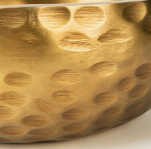 Bol en aluminium doré poli fait main, tendance, moderne, de luxe, résistant à la décoloration, idéal pour la maison et les mariages – Vente chaude - Product Image 3
