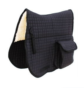 Almohadilla para Silla de Montar de Caballo Estilo Western con Bolsillos de Almacenamiento |   Manta Acolchada para Silla de Montar |   Almohadilla de Montar a Caballo con Forro Polar al por Mayor - Product Image 1
