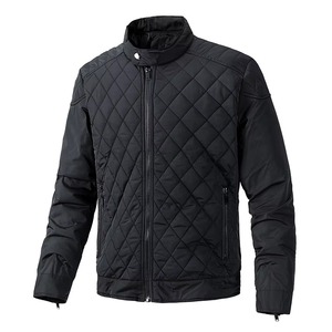 OEM <b>Mens</b> Hooded Spring Puffer Jacket Loose Fit Thick Fabric Breathable Spandex Lining <b>Long</b> Zipper Water Resistant <b>Coat</b> - Product Image 2