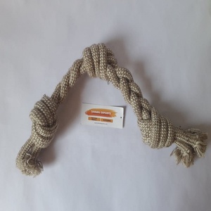 Top Trending High Quality <b>Ring</b> Shaped Rope Cotton/Jute Dog Toys Top Indian Supplier Wholesale Manufacturer Saman Exports - Product Image 4