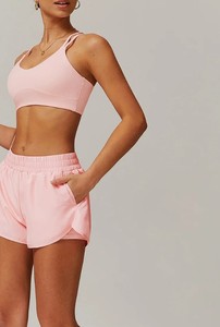 Conjunto Deportivo de Dos Piezas para Mujer, Top Ajustado y Leggings Largos, Ropa Deportiva Elástica para Entrenamiento, Fitness y Ejercicio, Venta al Por Mayor - Product Image 6