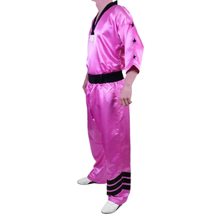 Uniforme de Taekwondo Professionnel : Couleurs et Logo Personnalisables, Uniforme de Taekwondo Blanc Personnalisé 100% Coton Extensible Arts Martiaux - Product Image 2