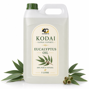 Aceite de eucalipto Kodai 100% puro, aceite esencial herbal natural para el cuidado de la piel y aromaterapia - Product Image 1