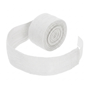 Vendas para manos ajustables, resistentes al desgaste, unisex, de poliéster negro, con cierre de doble anillo para levantamiento de pesas y entrenamiento de fuerza. - Product Image 2
