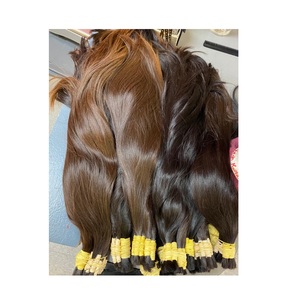 Extensions de cheveux Remy 100 % vierges alignées sur les cuticules Hamson, 100 g, double trame machine, cheveux humains brésiliens, lots de mèches ondulées lâches, toutes textures - Product Image 6