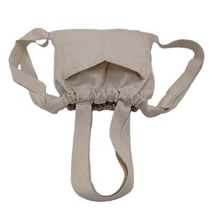 Portable Handheld <b>Canvas</b> Drawstring Backpack Shoe <b>Bag</b> Medium Large Capacity Solid Color Storage <b>Tote</b> Handbag Dust <b>Bag</b> - Product Image 5