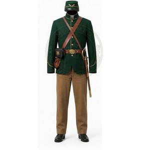 Reproduction américaine de qualité supérieure, coutures durables, tissu polaire respirant, uniforme d'infanterie pour homme personnalisable pour collectionneurs - Product Image 2