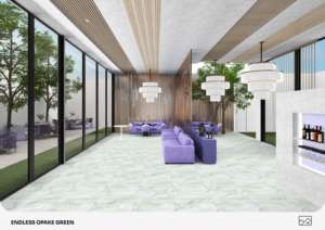 กระเบื้องพอร์ซเลนผิวซาตินหรูหรา ขนาด 600x1200 มม. กระเบื้องปูพื้นและผนังขนาดใหญ่ สำหรับตกแต่งภายในบ้านและสำนักงานระดับพรีเมียม - Product Image 6