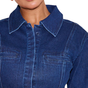 Vestidos Vaqueros para Mujer, Tela Cómoda, Venta al por Mayor, Mejor Calidad, Personalizable, Muestra Gratuita - Product Image 5