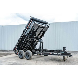 Dump <b>Trailer</b> with Reinforced Body for Long Service Life Compact Utility Dump <b>Trailer</b> for Daily Farm Use - Product Image 3