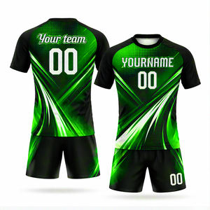 Ensemble de vêtements de volley-ball personnalisés unisexes, impression par sublimation, séchage rapide, matière polyester respirante, style personnalisé - Product Image 3