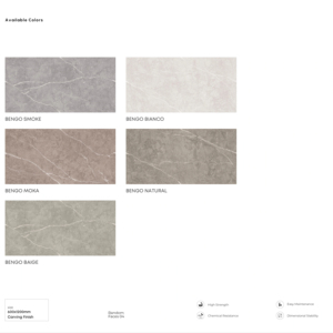 Azulejos de Porcelana Tallada de Grado Exportación 600x1200, Azulejos de Lujo de Gran Formato para Proyectos de Paredes, Suelos y Elevaciones Interiores y Exteriores - Product Image 1