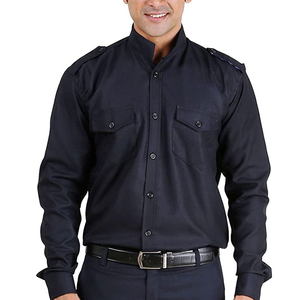 Uniformes de Guardia de Seguridad Privada, Ropa de Trabajo de Verano de Lona Blanca con Camisa de Manga Corta para Guardias de Seguridad, Venta al Por Mayor - Product Image 2