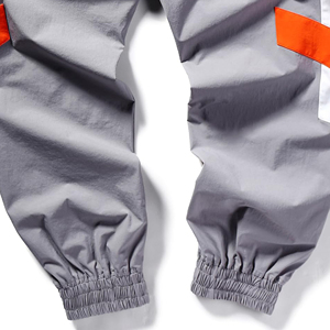 Pantalon de sport décontracté taille haute pour homme, grande taille, imprimé personnalisé, couleur unie, style streetwear, vente en gros - Product Image 3