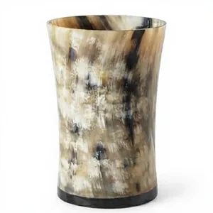 Verre en corne de buffle naturelle, écologique, fait main, rustique, Noël, Halloween, REHMAN CRAFT - Product Image 2