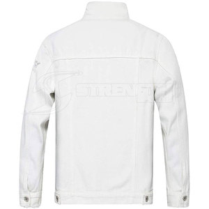 Street Style Jeans Jackets For Men Trendy Fashion Look Comfortable Jeans Jackets For Outdoor Wear - Product Image 2