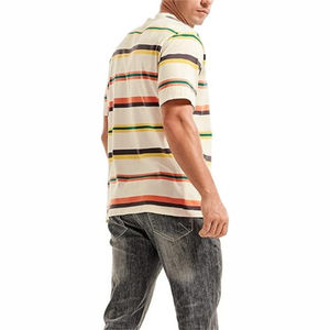 NOUVEAU T-shirt Homme Oversize en Coton Tricoté à Col Rond, Séchage Rapide, Respirant, Uni, Décontracté, Luxe, Écologique, Anti-Bactérien, Été - Product Image 3