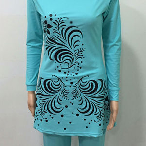 Traje de Baño Musulmán Moderno de Cobertura Completa para Mujeres y Niñas, Nuevo Estilo, Burkini, Tallas Grandes - Product Image 2