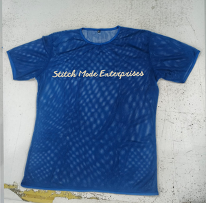 Débardeur en maille filet 100 % coton non tissé 220 g pour homme, à manches courtes, avec logo frontal et impression sérigraphiée - Product Image 5