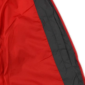 Veste matelassée pour homme en polyester avec logo personnalisé sur le devant, imperméable, pour usage extérieur, vente en gros - Product Image 6