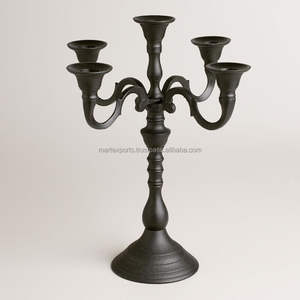 Candélabre en métal de luxe fait main moderne, élégant, pour la décoration de la maison, idéal pour la table à manger, le salon et les célébrations de Noël - Product Image 1