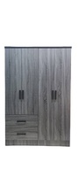 Meilleures ventes - Armoire de chambre à coucher en bois contemporaine FURNIZONE modèle 12_0021, design élégant, meuble de rangement multifonctionnel