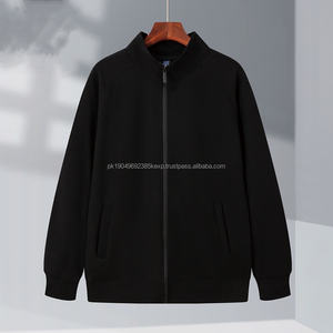 Logotipo impreso personalizado bordado Waffle cuello cárdigan sudadera chaqueta nuevo invierno forrado diseño cremallera sudaderas con capucha de ganchillo Terry - Product Image 3