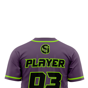 Camiseta de béisbol personalizada con logo, de manga corta, cuello en V, estilo boxy, para hombre, estilo hip hop, informal, deportiva. - Product Image 5