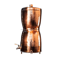 Fontaine à eau en cuivre pur de qualité supérieure, design martelé à la main, écologique, de luxe, en cuivre antique, au meilleur prix