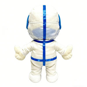 Peluche personnalisée adorable héros médical, Docteur ou Infirmière en combinaison de protection blanche, avec masque bleu et écran facial - Product Image 4