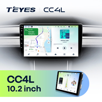 TEYES CC4L 10.2 pouces pour Honda Audi Lada Nissan Toyota Volkswagen Hyundai Kia Renault Suzuki Navigation multimédia stéréo sans 2din